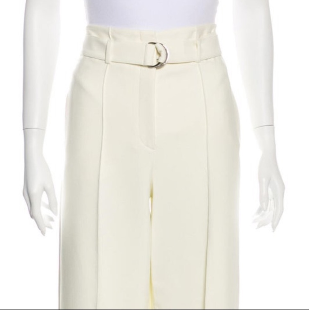 Robert Rodriguez Off-White Wide Leg Pant - Picture 4 of 4